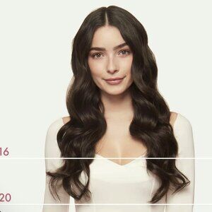 Luxy Hair Classic Dark Brown Clip-Ins (240g)
